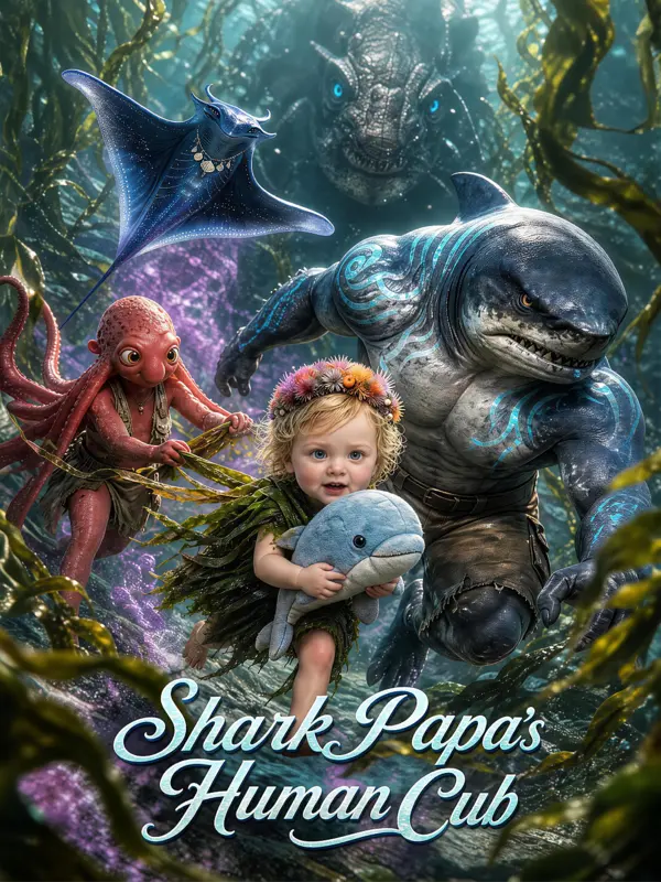Shark Papa's Human Cub poster