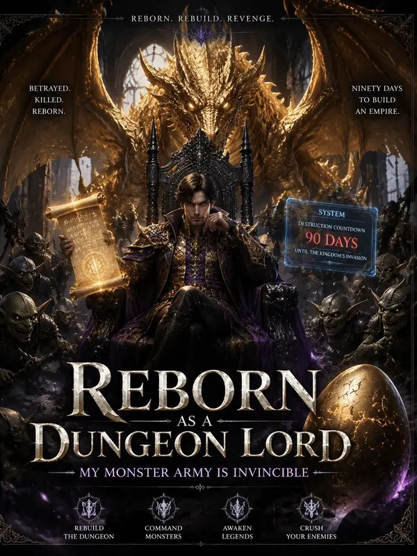 Reborn as a Dungeon Lord: My Monster Army Is Invincible poster