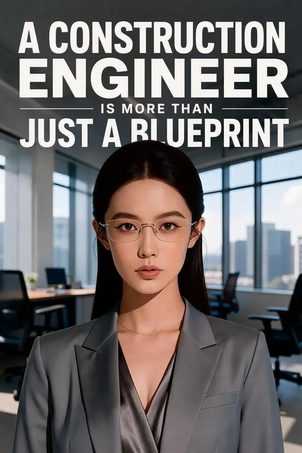 A Construction Engineer Does More Than Draw Plans poster
