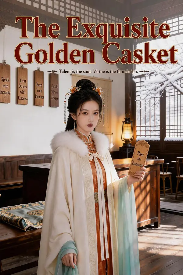 Golden Embroidery poster