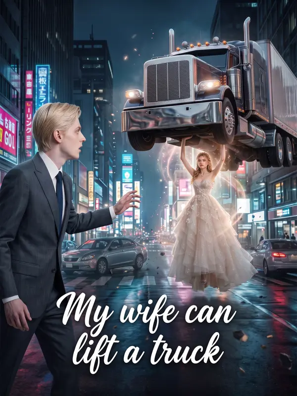 My wife can lift a truck poster