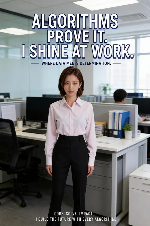 The Algorithm Proves It: I Uphold Justice at Work poster