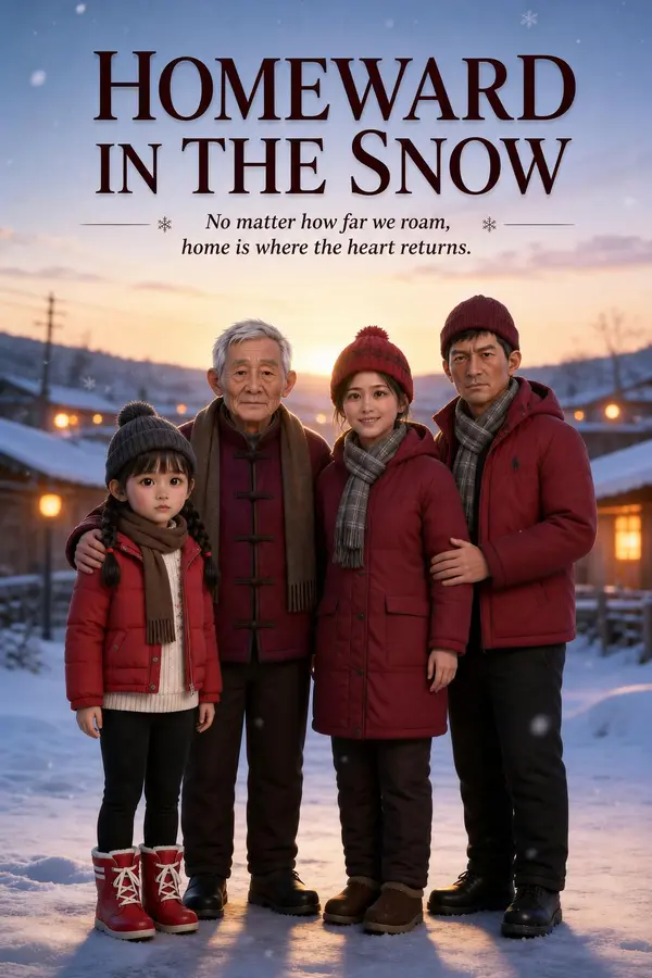 Snowy Road Home poster