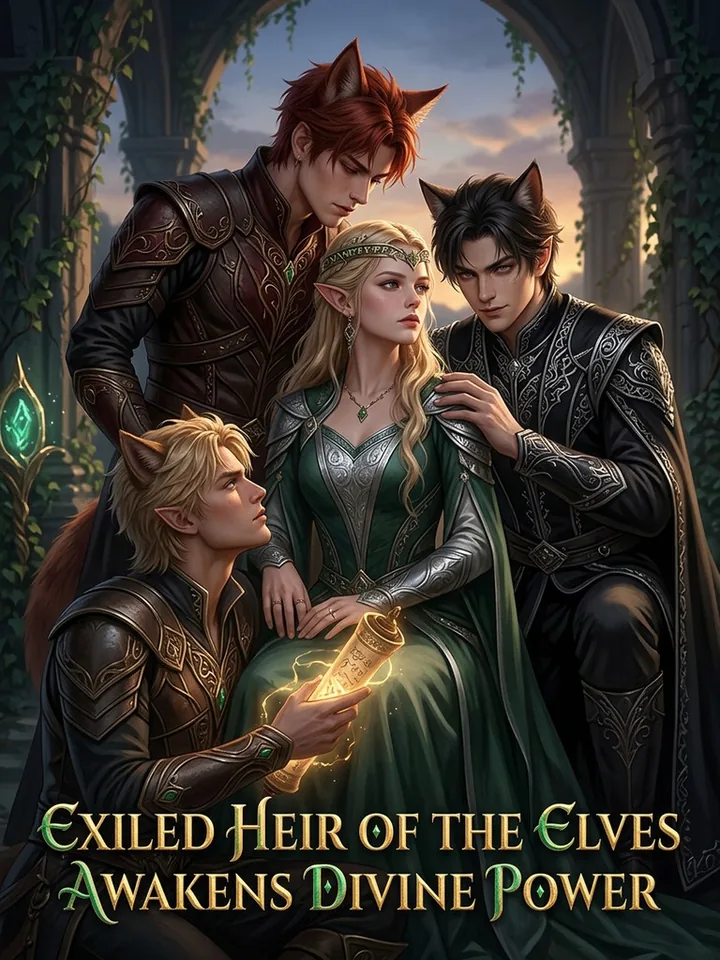 Exiled Heir of the Elves Awakens Divine Power poster