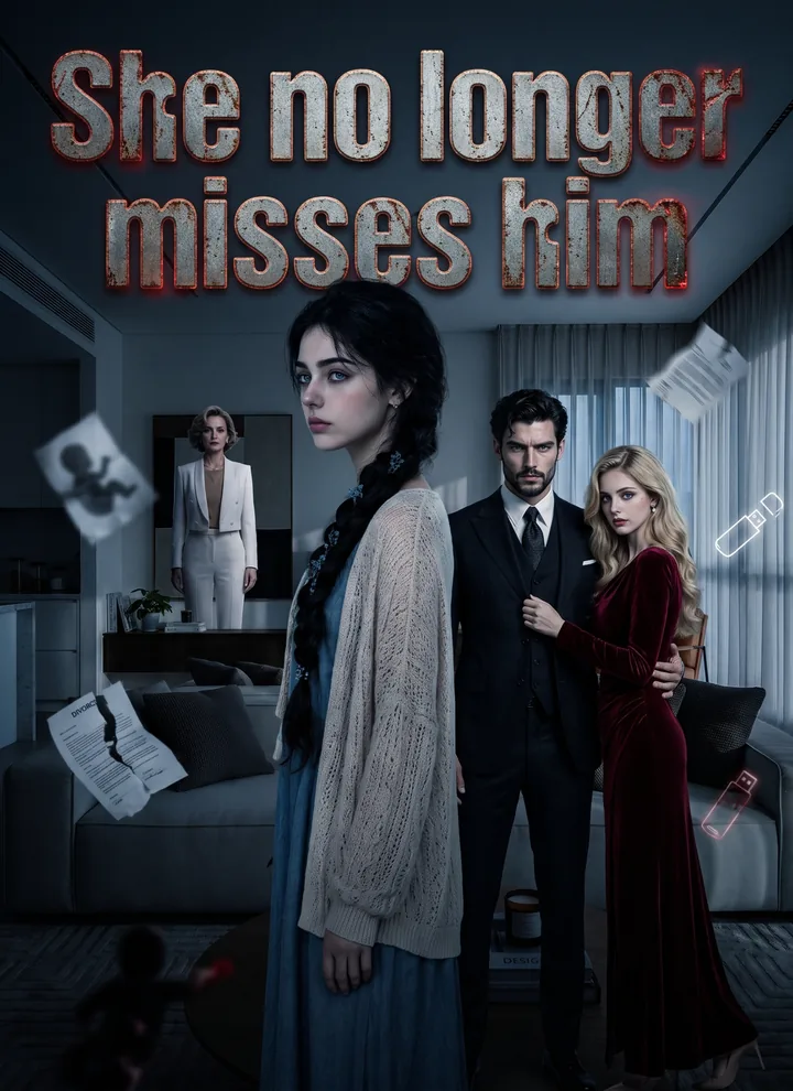 She no longer misses him. poster