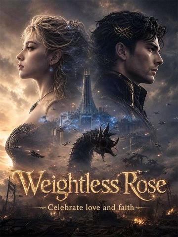 Weightless rose poster