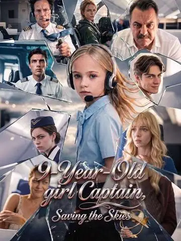 9-Year-Old girl Captain, Saving the Skies poster