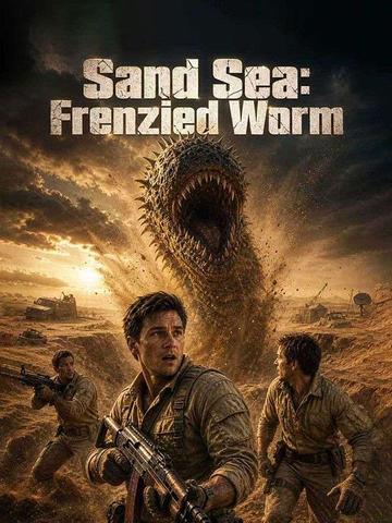 Sand Sea: frenzied worm poster