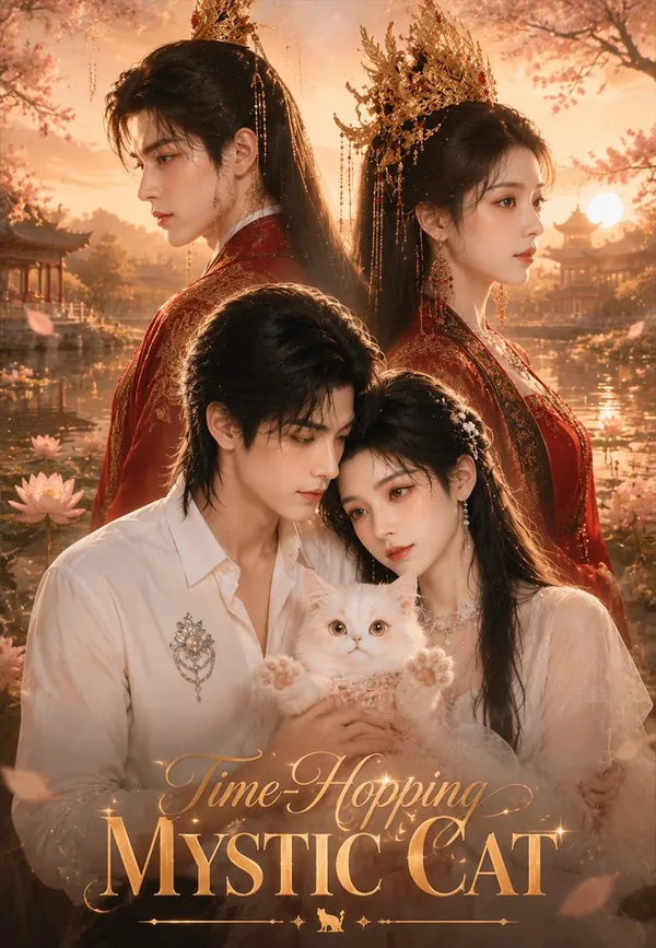 Time-Hopping Mystic Cat poster