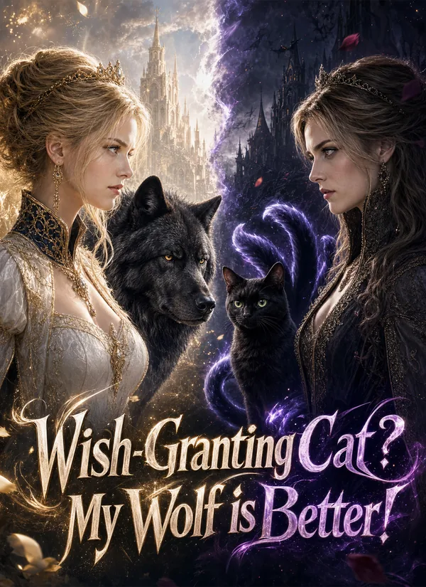 Wish-Granting Cat? My Wolf is Better! poster