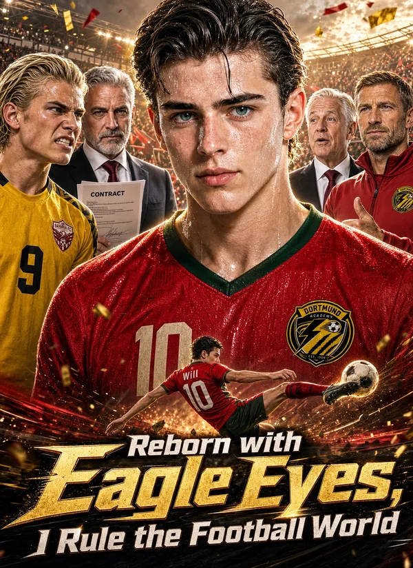 Reborn with Eagle Eyes, I Rule the Football World poster