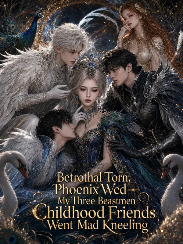 Betrothal Torn, Phoenix Wed—My Three Beastmen Childhood Friends Went Mad Kneeling poster