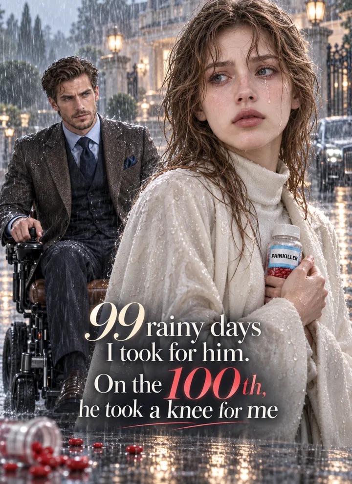 99 rainy days I took for him. On the 100th, he took a knee for me. poster