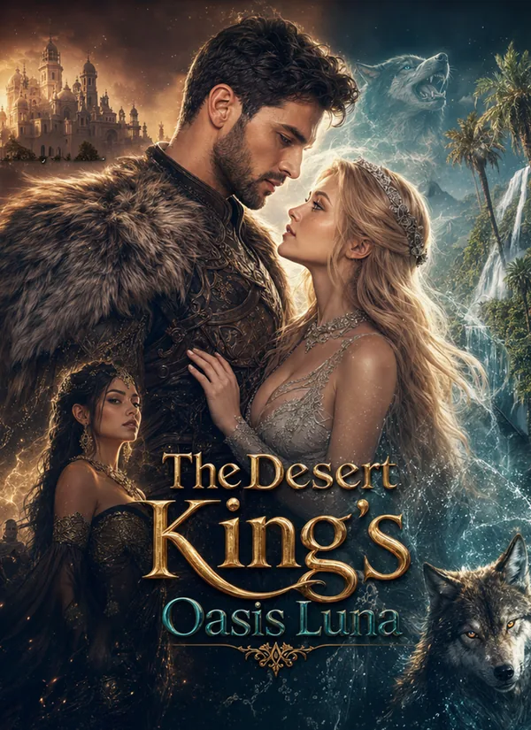 The Desert King's Oasis Luna poster