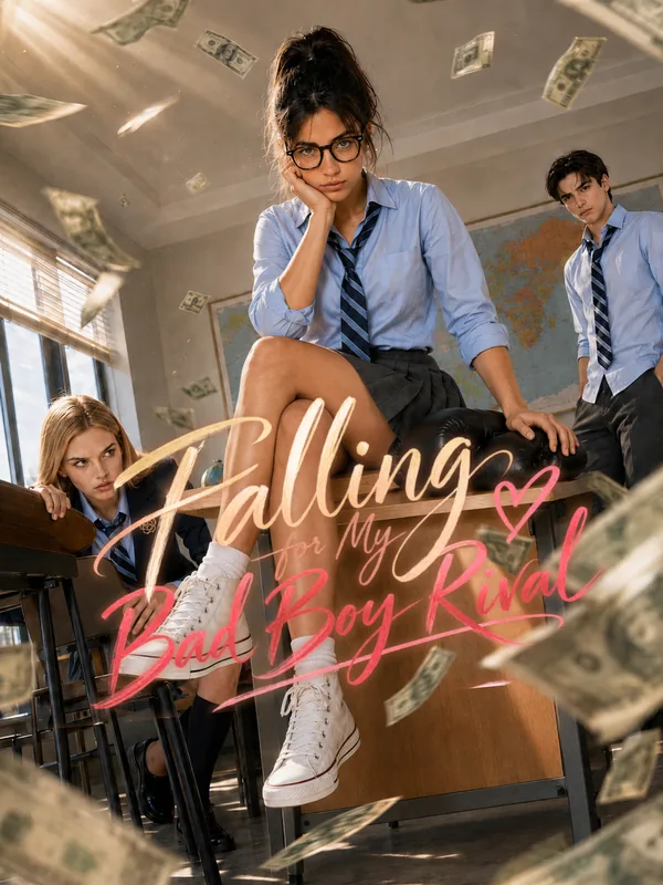 Falling for my bad boy rival poster