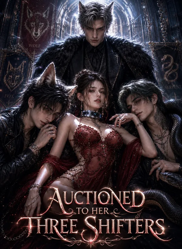 Auctioned to Her Three Shifters poster
