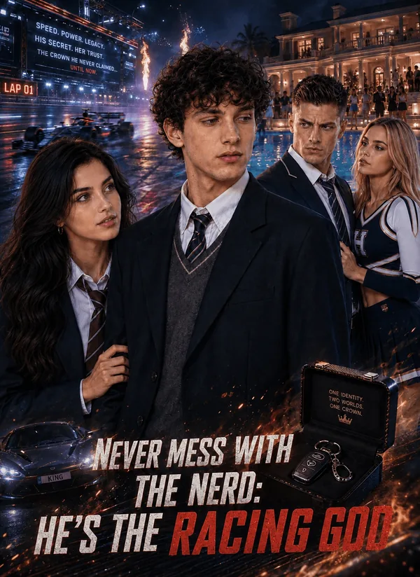 Never Mess with the Nerd He's the Racing God poster
