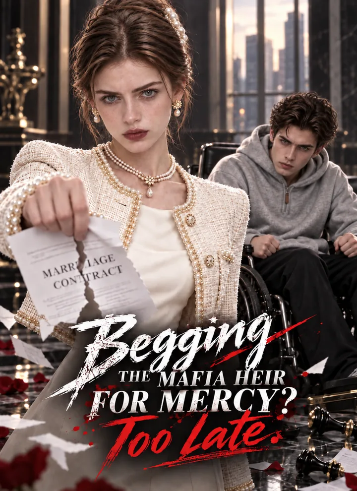 Begging the mafia heir for mercy? Too late poster