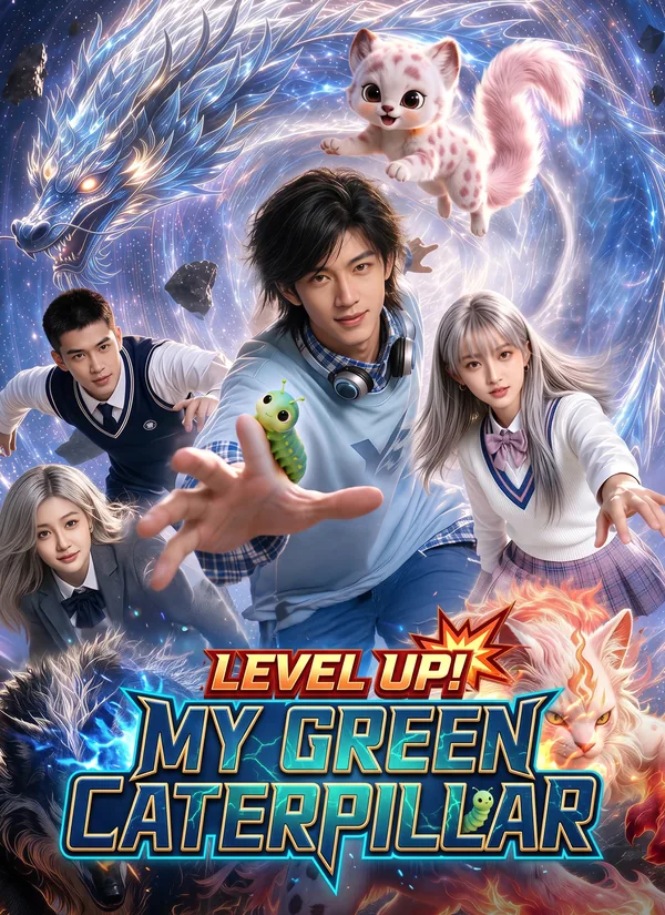 Level up! My Green Caterpillar poster
