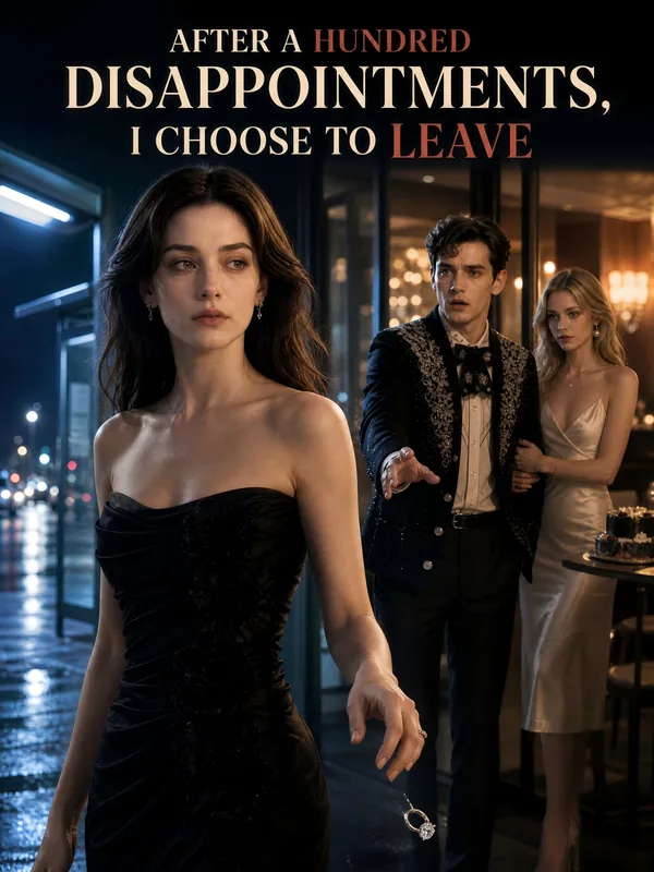After a hundred disappointments, I choose to leave 2 poster