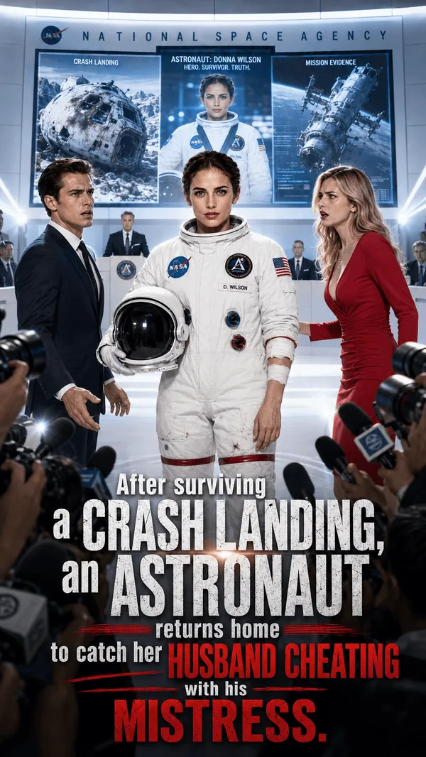 After surviving a crash landing, an astronant return home to catch her husband cheating with his mistress. poster