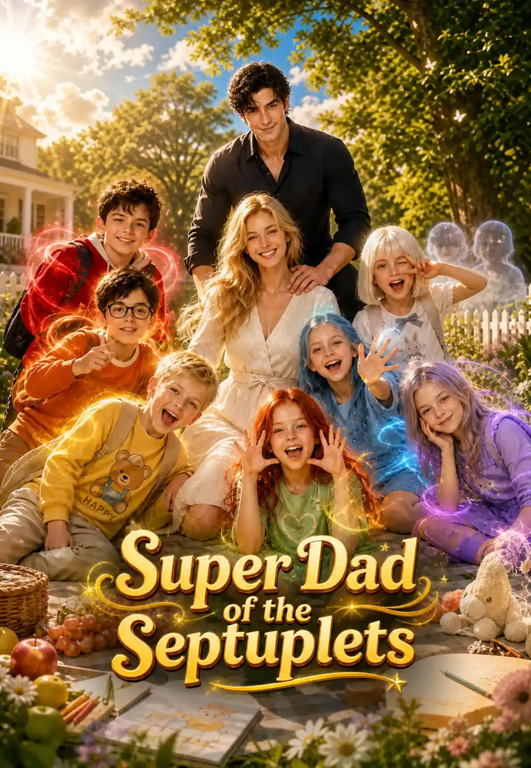 Super Dad of the Septuplets poster