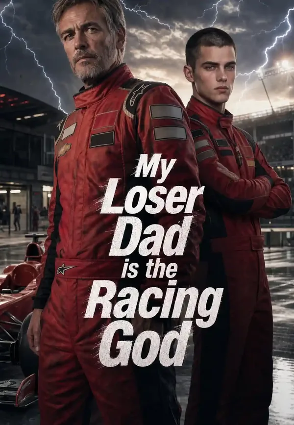 My Loser Dad is the Racing God poster