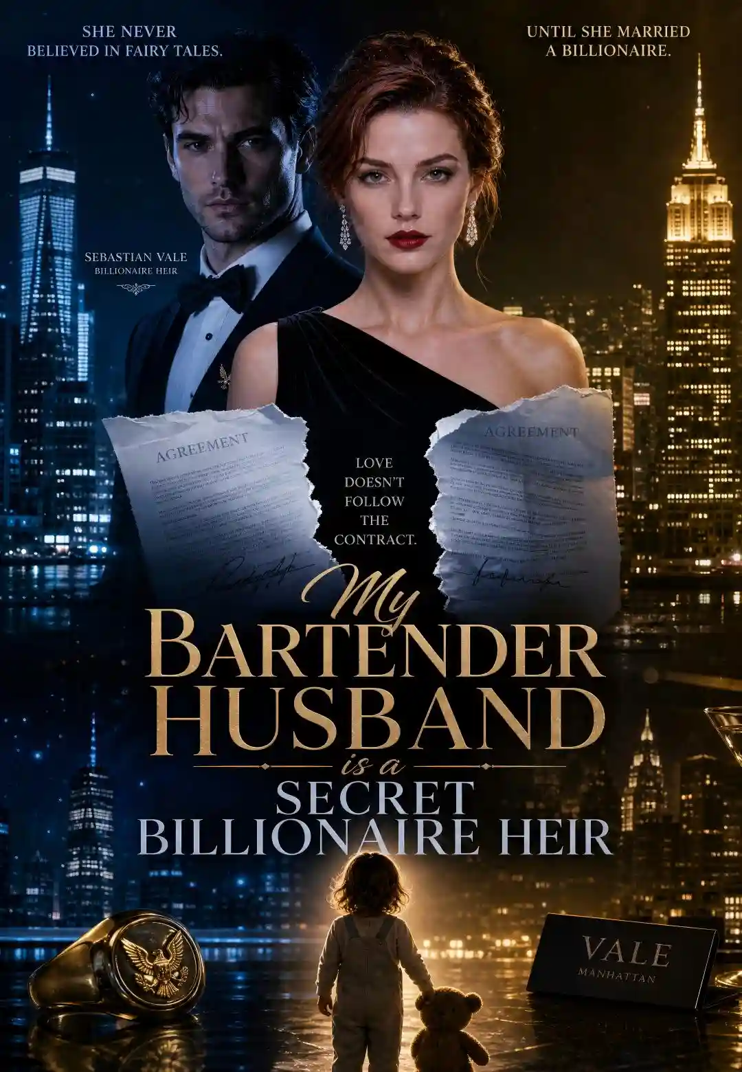My Bartender Husband is a Secret Billionaire Heir poster