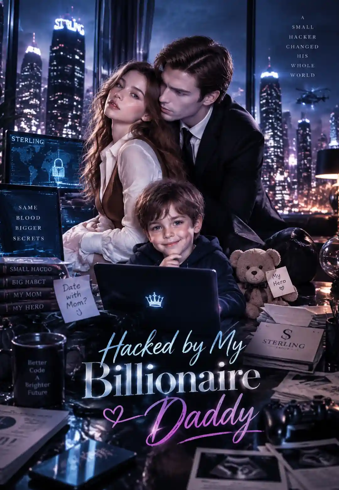 Hacked by My Billionaire Daddy poster