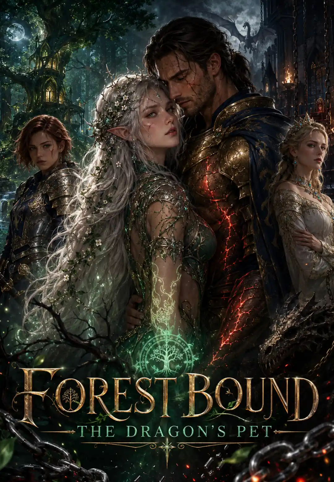 FOREST BOUND: THE DRAGON'S PET poster