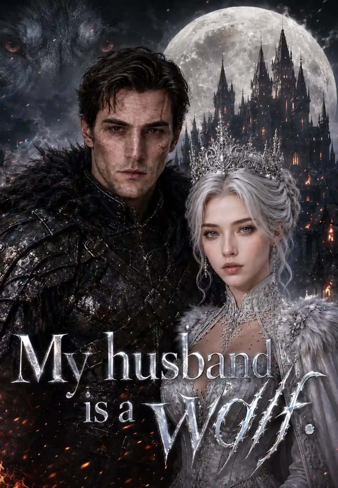 My husband is a wolf poster