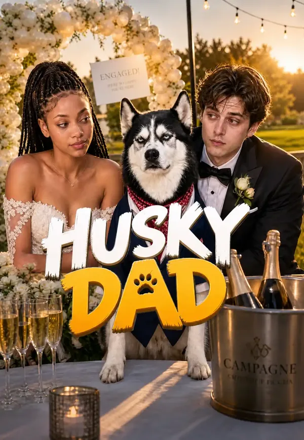 Husky Dad poster