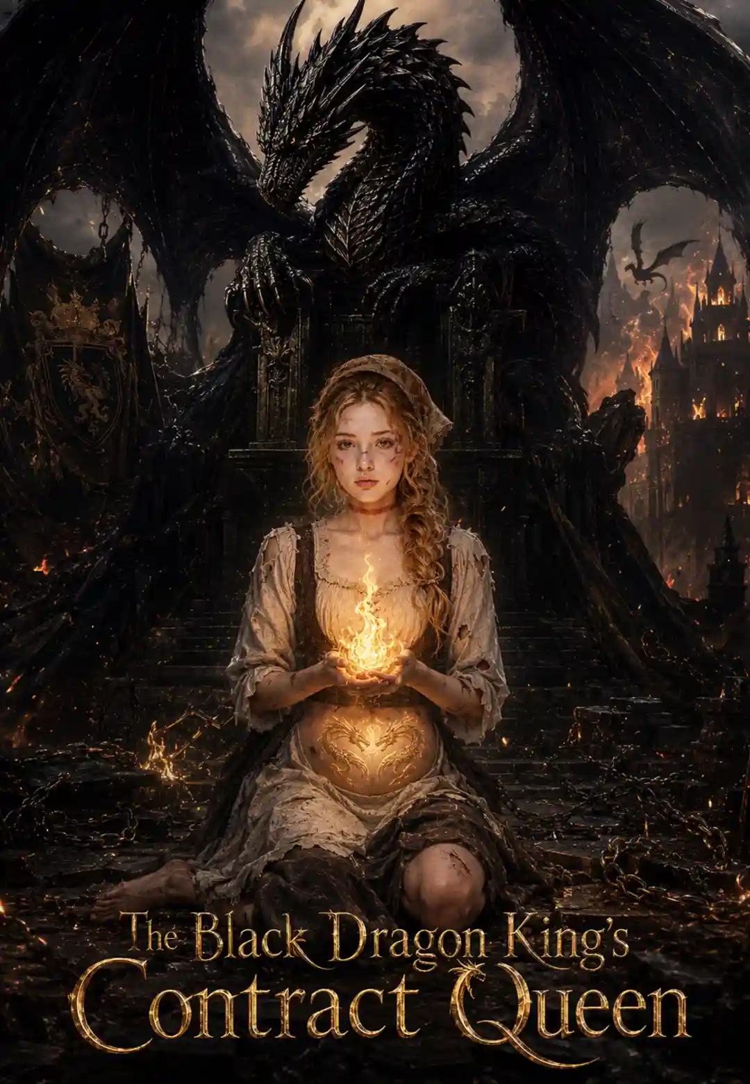 The Black Dragon King’s Contract Queen poster