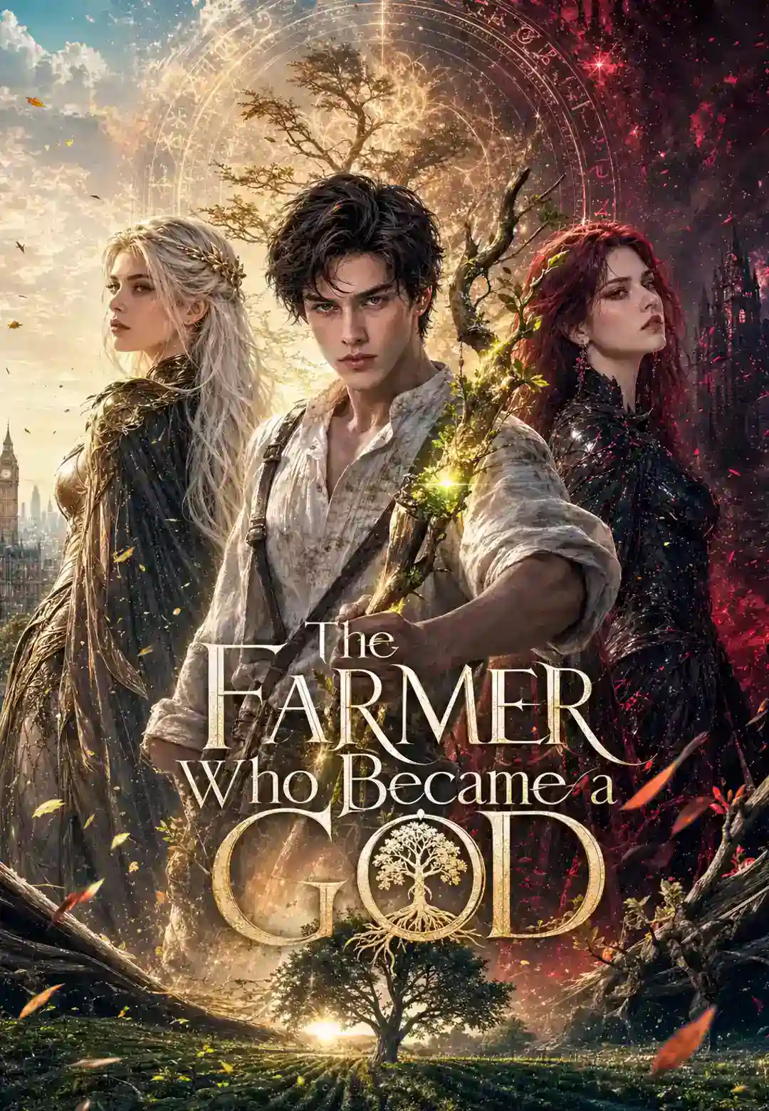 The Farmer Who Became a God poster