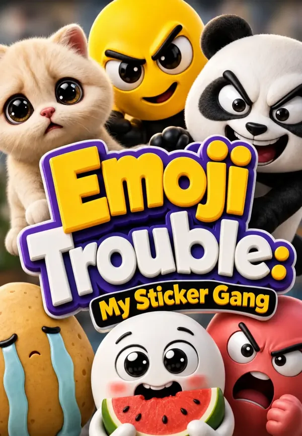 Emoji Trouble: My Sticker Gang poster