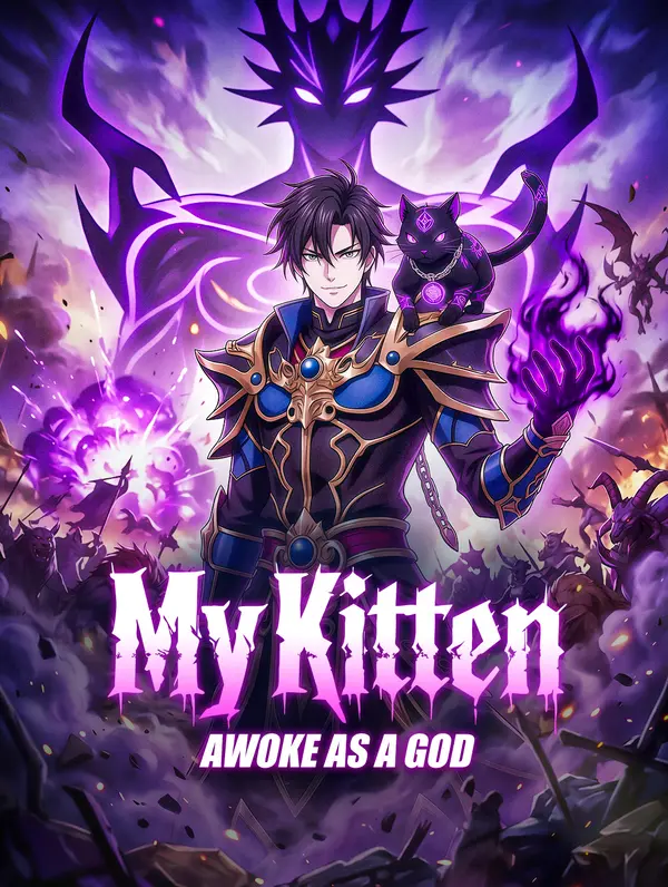 My Kitten Awoke as a God poster