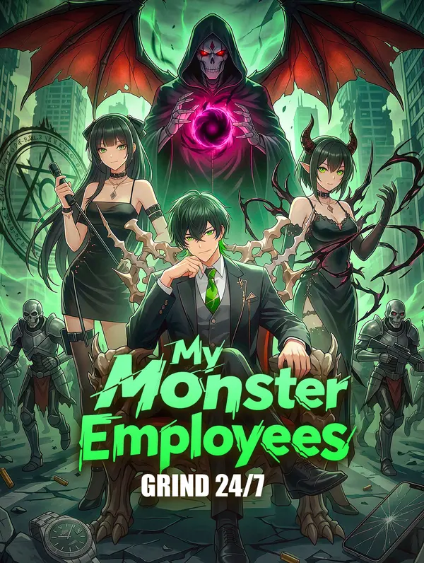 My Monster Employees Grind 24/7 poster