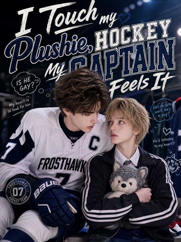 I Touch my Plushie, My Hockey Captain Feels It poster