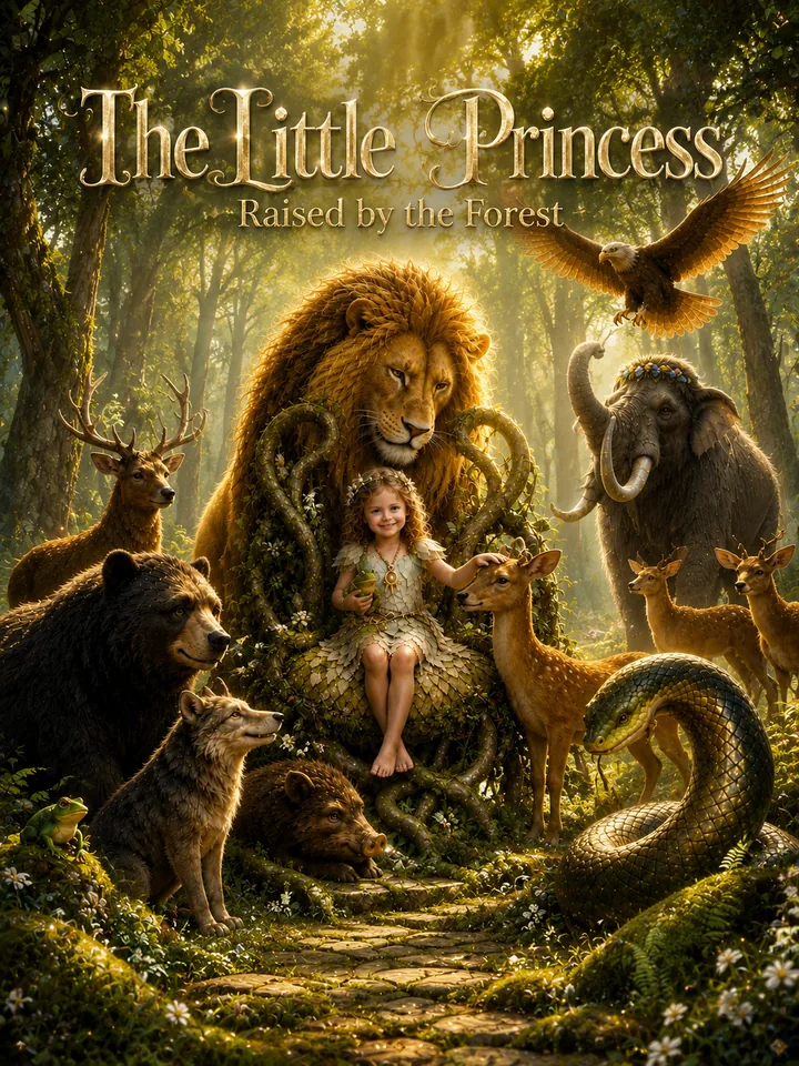 The Little Princess Raised by the Forest poster
