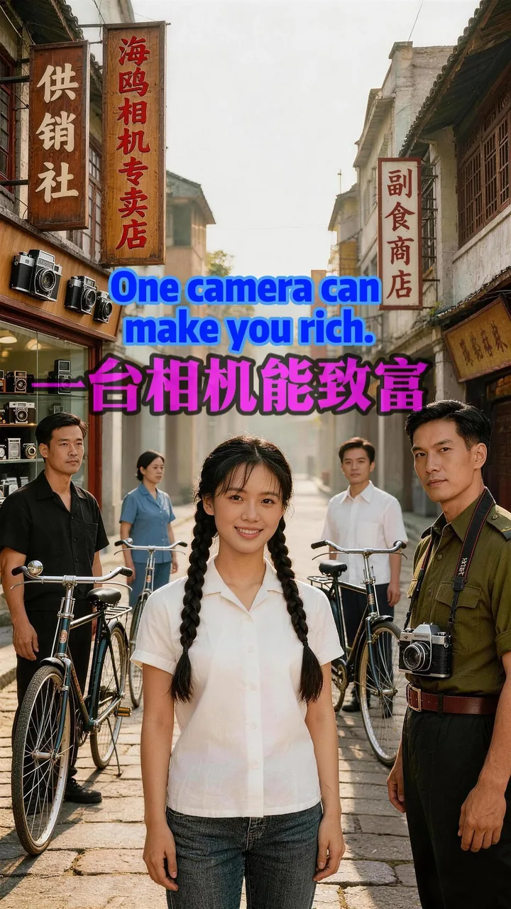 One camera can make you rich poster