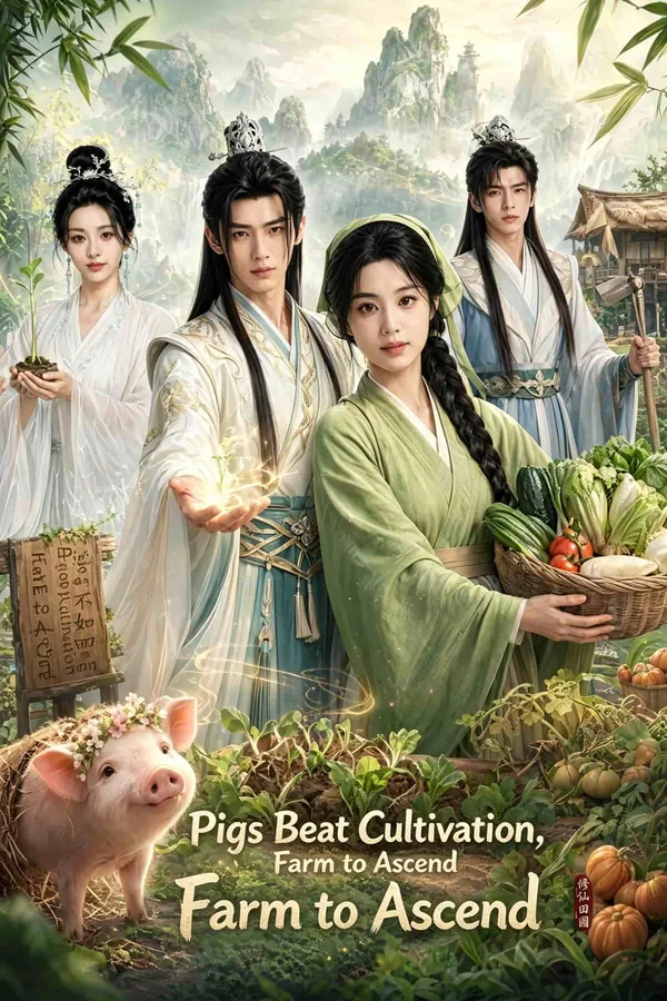 Pigs Beat Cultivation, Farm to Ascend poster